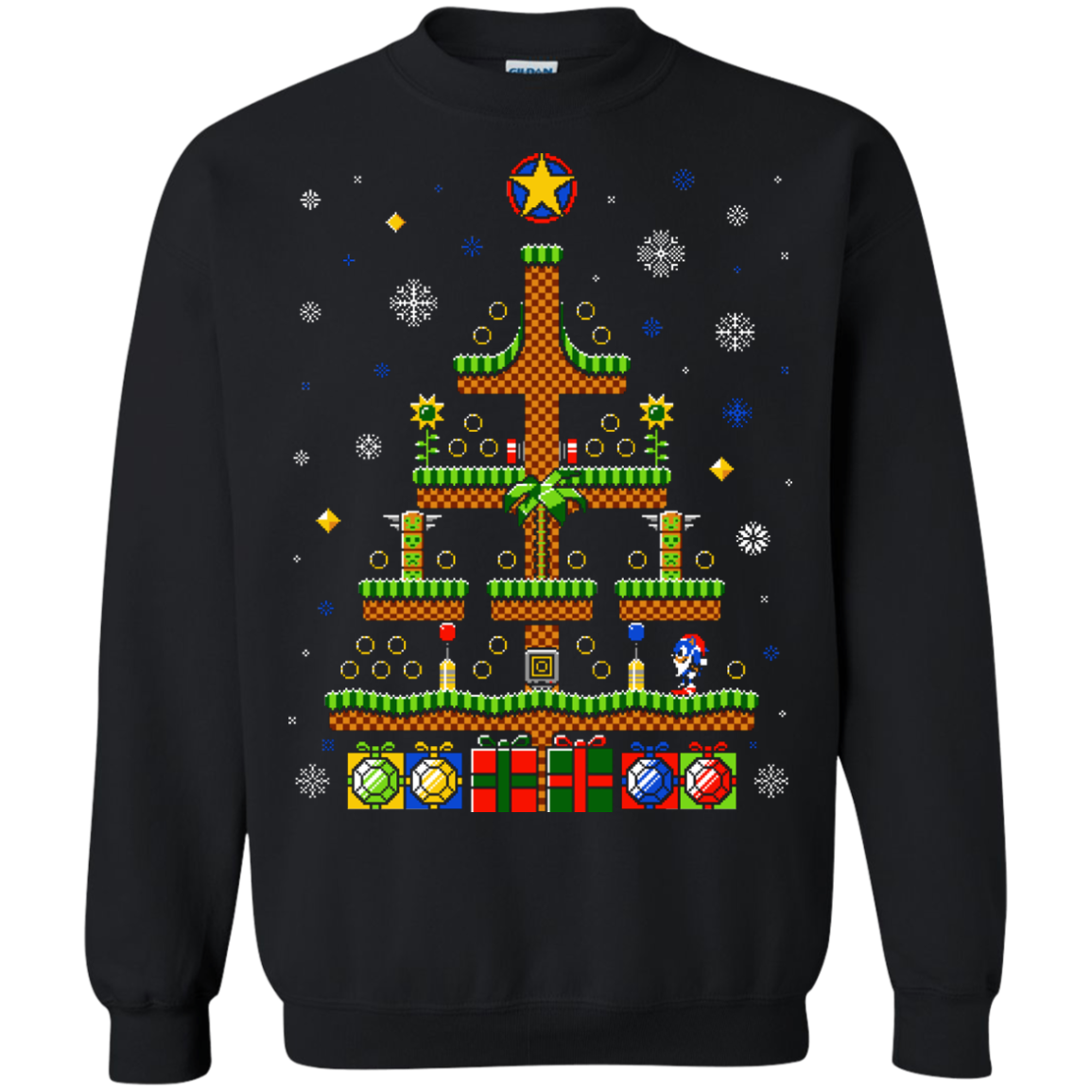 Green Hill Christmas Crewneck Sweatshirt