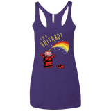 unitard-Raffiti Women's Triblend Racerback Tank