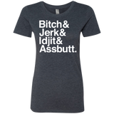 Team Free Will Helvetica Women's Triblend T-Shirt