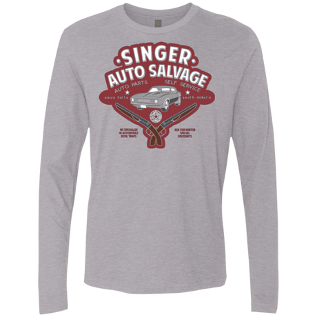 Singer Auto Salvage Men's Premium Long Sleeve