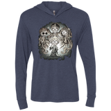 Dracos Nightmare Triblend Long Sleeve Hoodie Tee