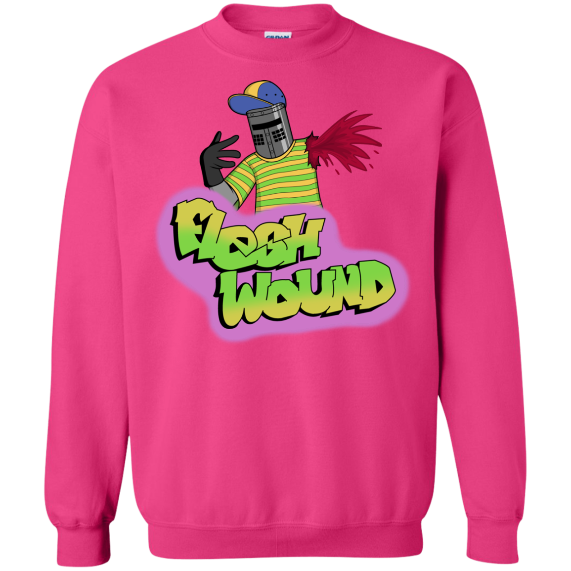 Flesh Wound Crewneck Sweatshirt