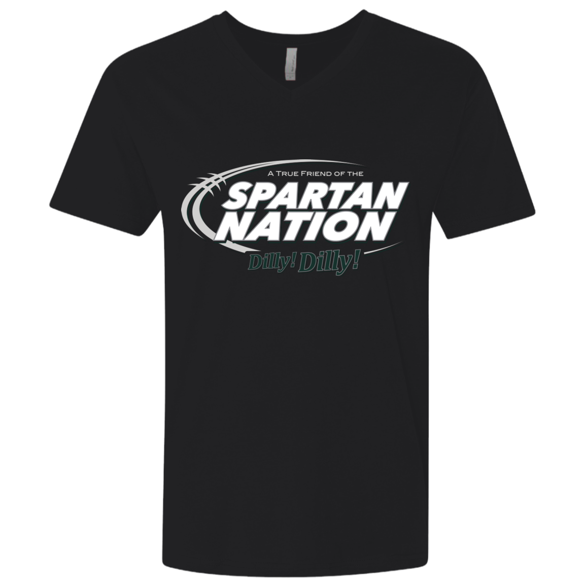 Michigan State Dilly Dilly Men's Premium V-Neck