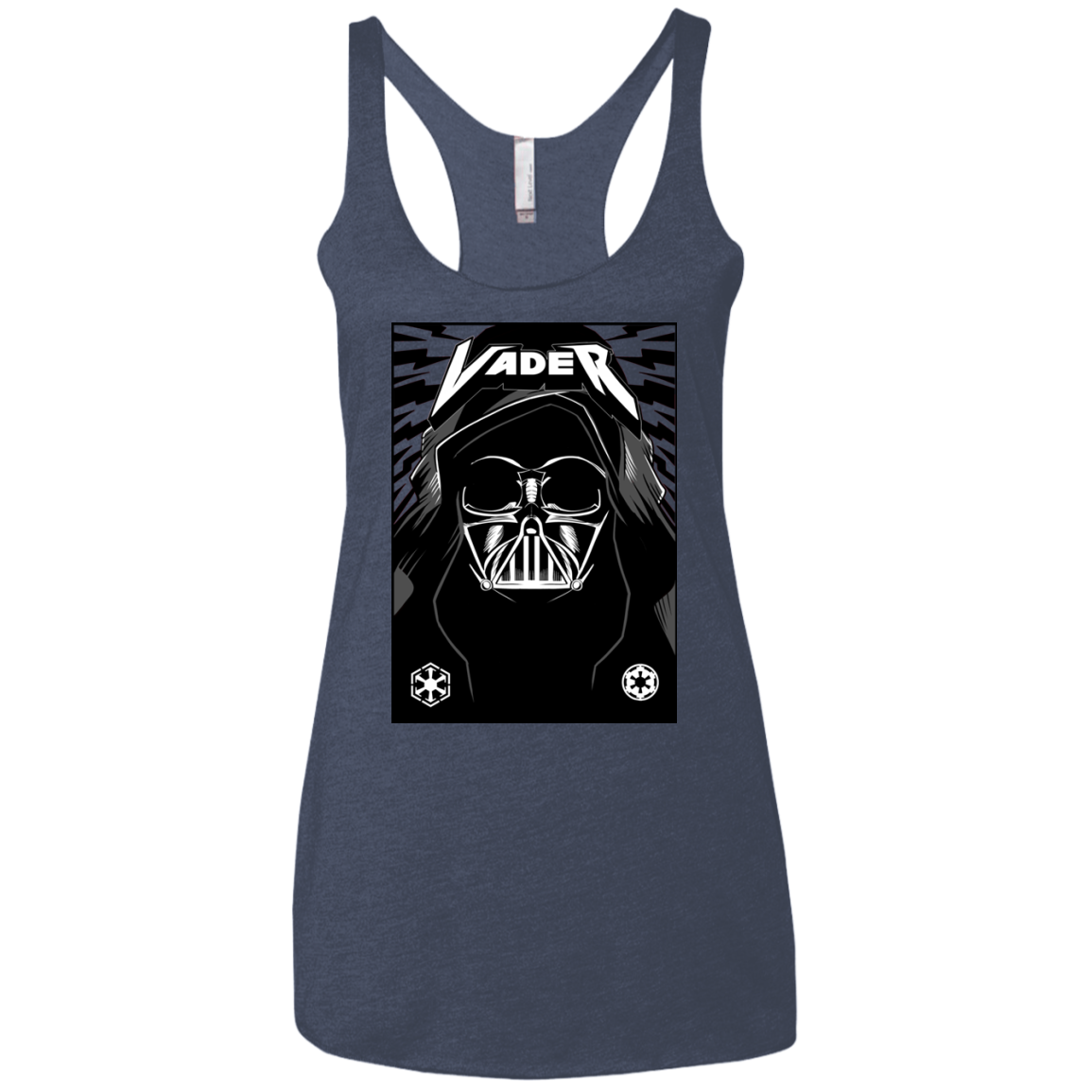 Vader Rock Women's Triblend Racerback Tank