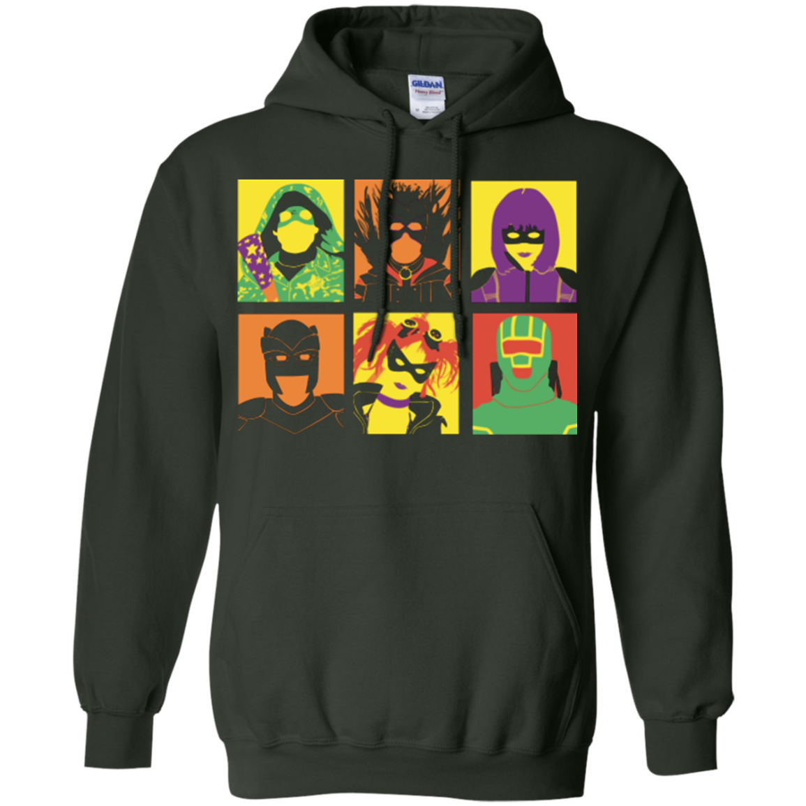 Kick Ass pop Pullover Hoodie