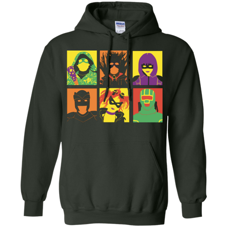 Kick Ass pop Pullover Hoodie