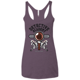 Detective Academy Women's Triblend Racerback Tank