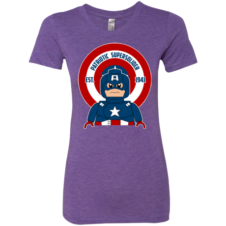 Patriotic Supersoldier Women's Triblend T-Shirt