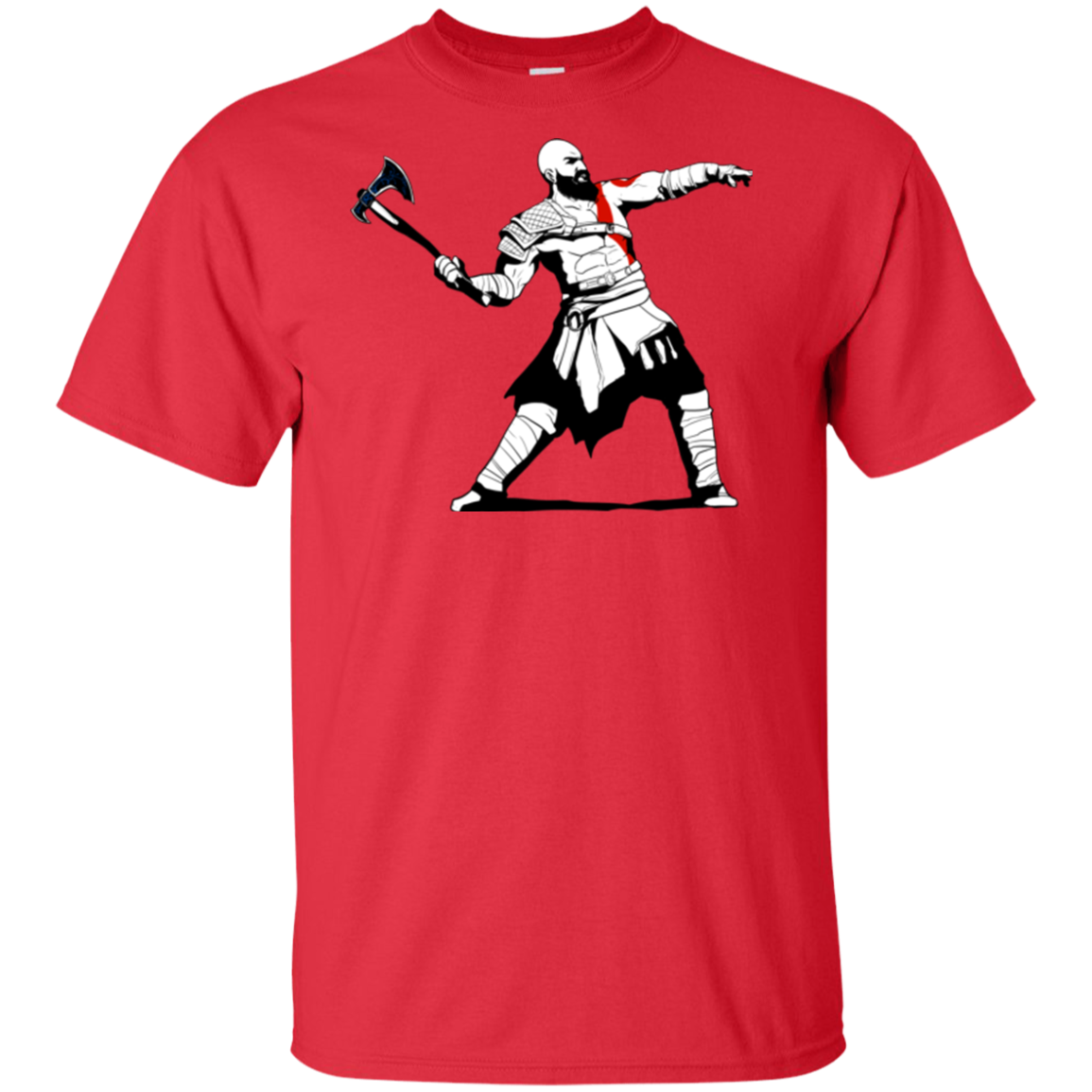 Kratos Banksy Tall T-Shirt