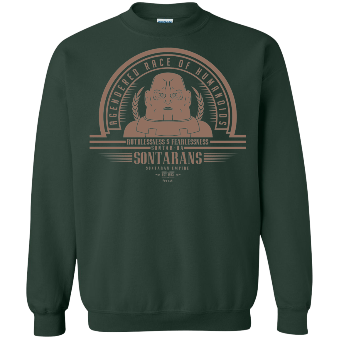 Who Villains Sontarans Crewneck Sweatshirt