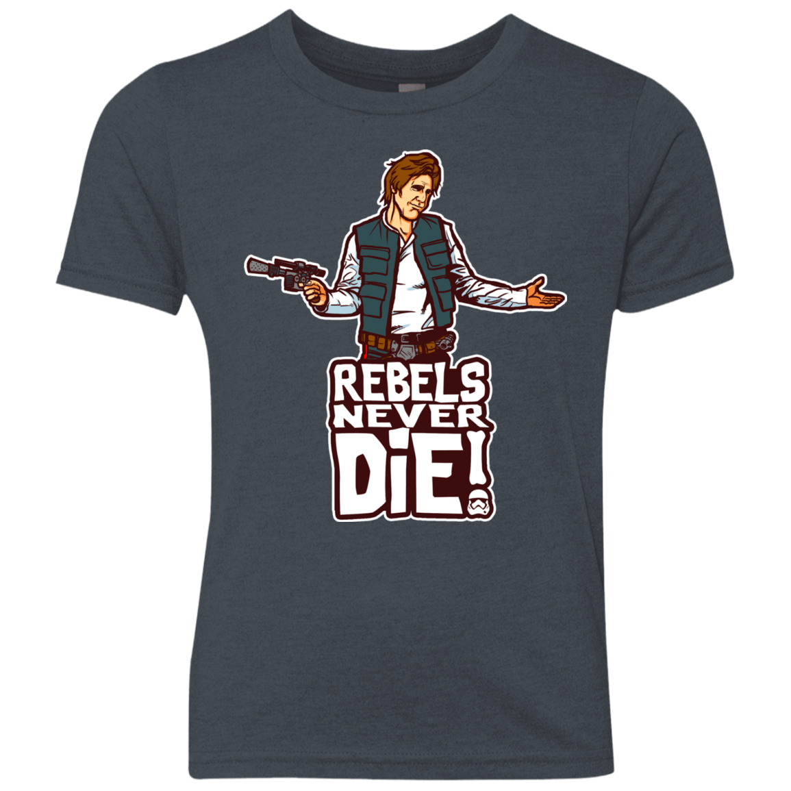 Rebels Never Die Youth Triblend T-Shirt