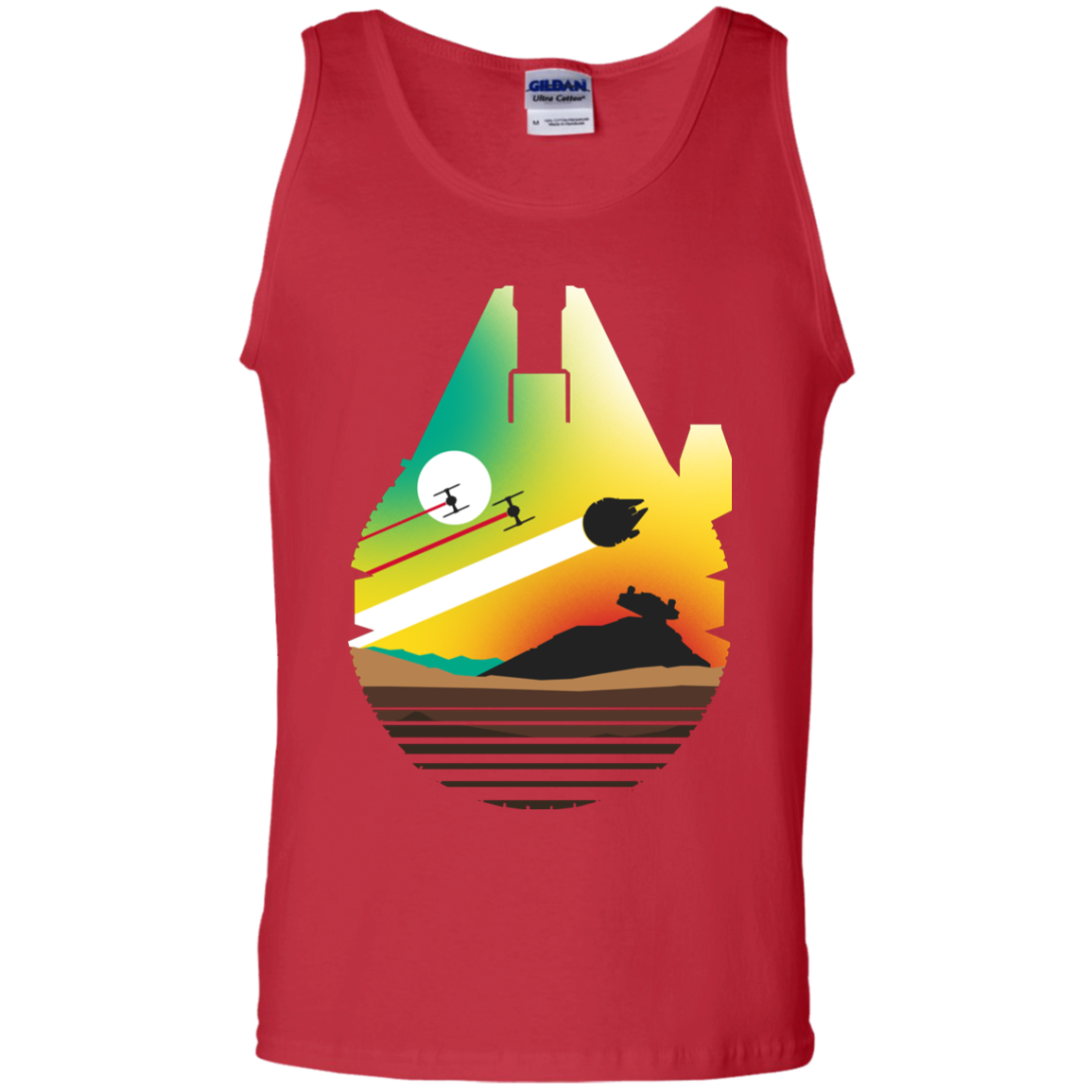 Escape from Desert Planet Men's Tank Top