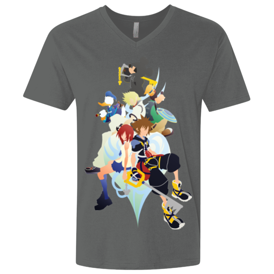 Kingdom Hearts Men's Premium V-Neck
