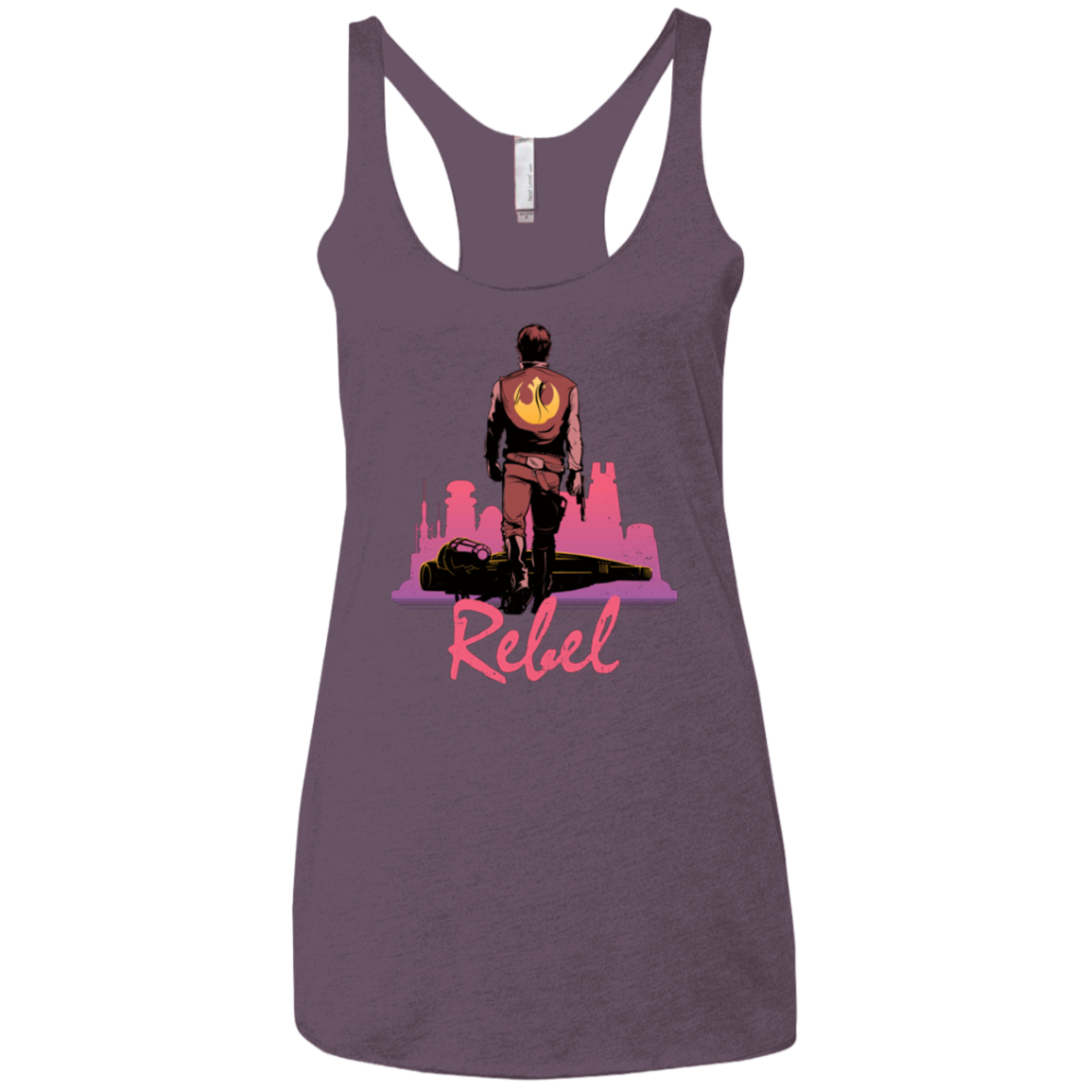 Rebel Women's Triblend Racerback Tank