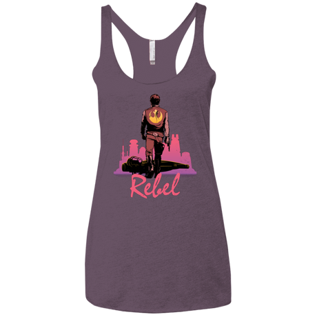 Rebel Women's Triblend Racerback Tank