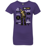 Groot Famous Quotes Girls Premium T-Shirt