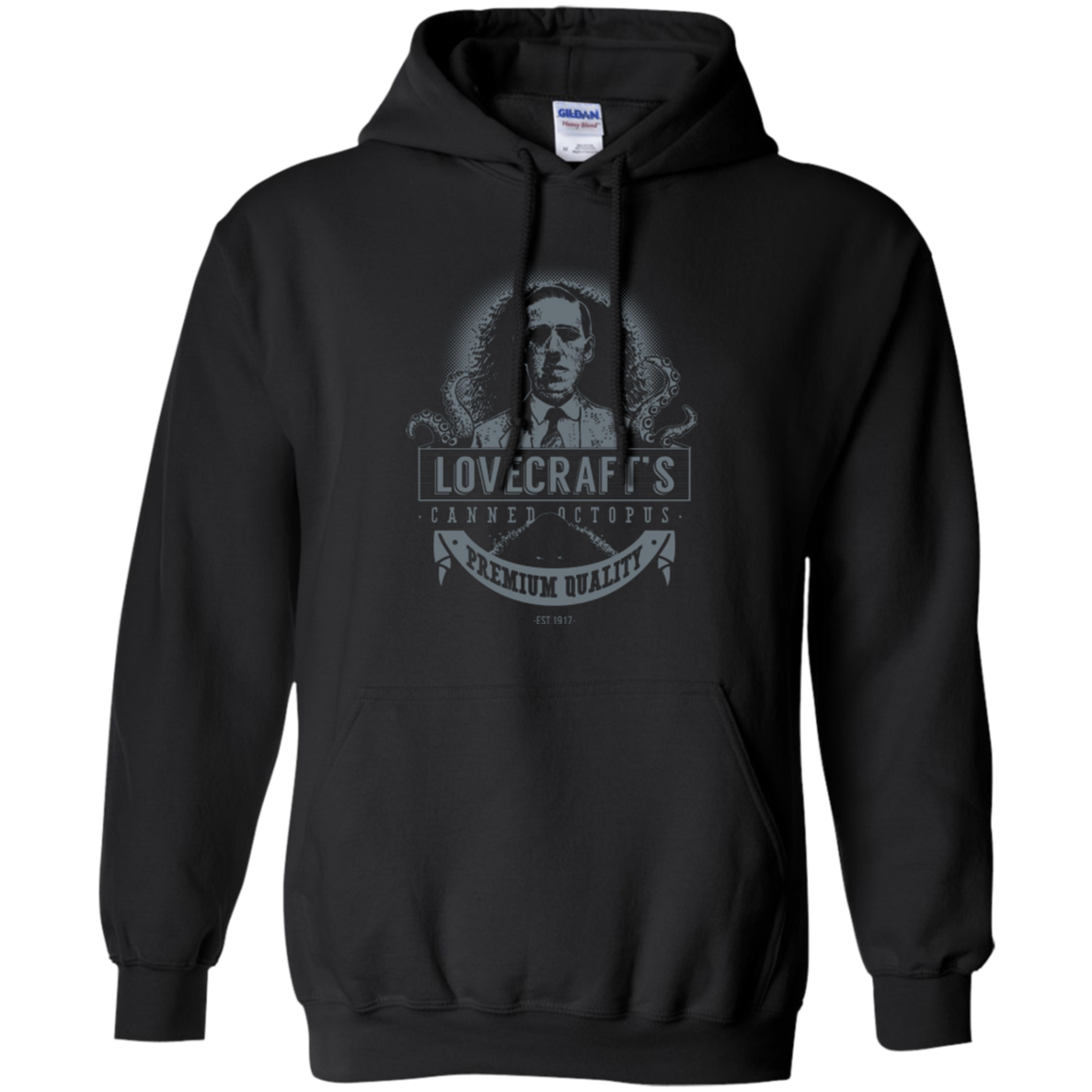 Lovecraft Canned Octopus Pullover Hoodie