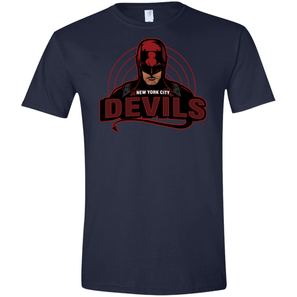 NYC Devils Men's Semi-Fitted Softstyle