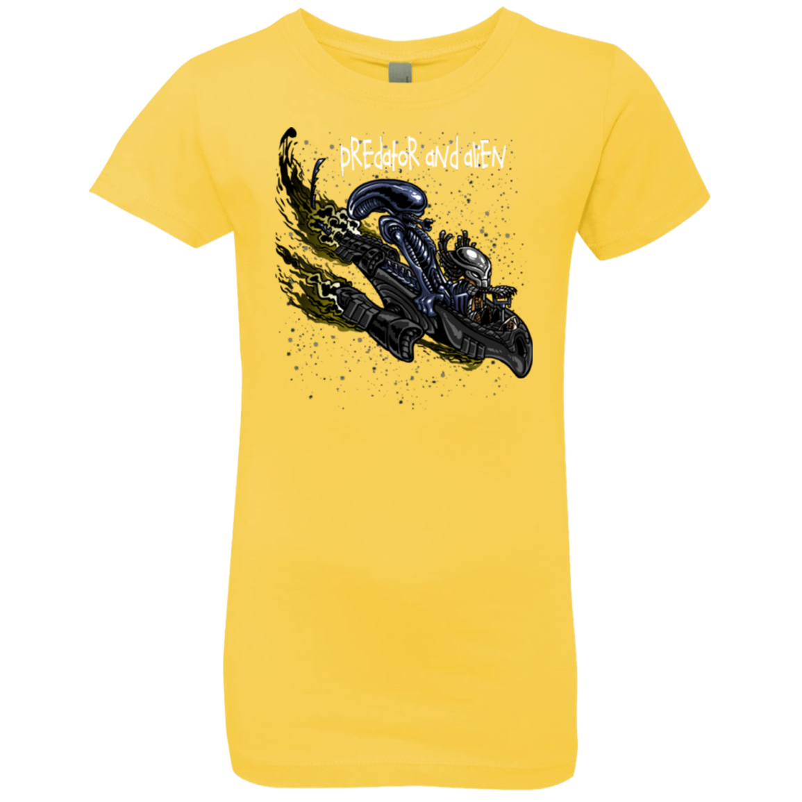 Predator and Alien Girls Premium T-Shirt