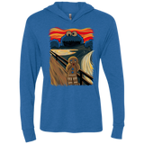 The Cookie Muncher Triblend Long Sleeve Hoodie Tee