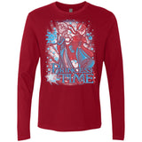 Princess Time Elsa Anna Men's Premium Long Sleeve