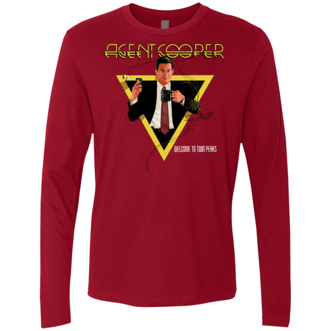 Agent Cooper Men's Premium Long Sleeve