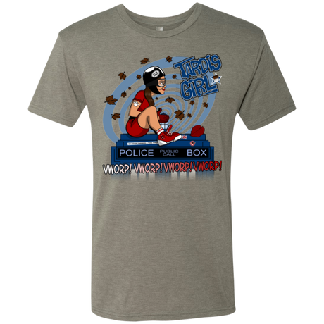 Tardis Girl Men's Triblend T-Shirt