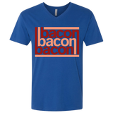 Bacon-Bacon-Bacon Men's Premium V-Neck