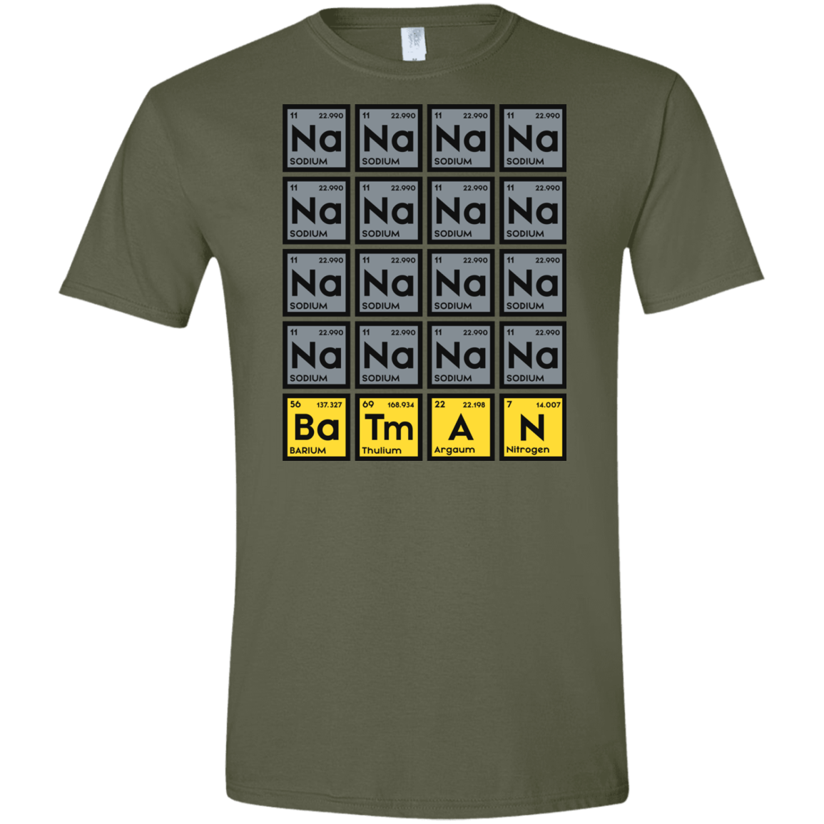 Batmanium Men's Semi-Fitted Softstyle