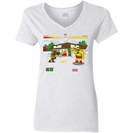 Springfield Fighter Women's V-Neck T-Shirt