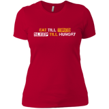 Food Sleep Loop Women's Premium T-Shirt