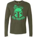 Kiss Me Im Fettish Men's Premium Long Sleeve