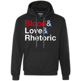Blood Love Rhetoric Premium Fleece Hoodie