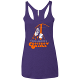 Crossbow Orange Women's Triblend Racerback Tank