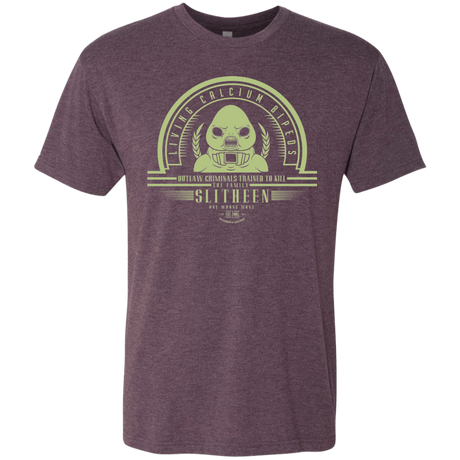 Who Villains Slitheen Men's Triblend T-Shirt