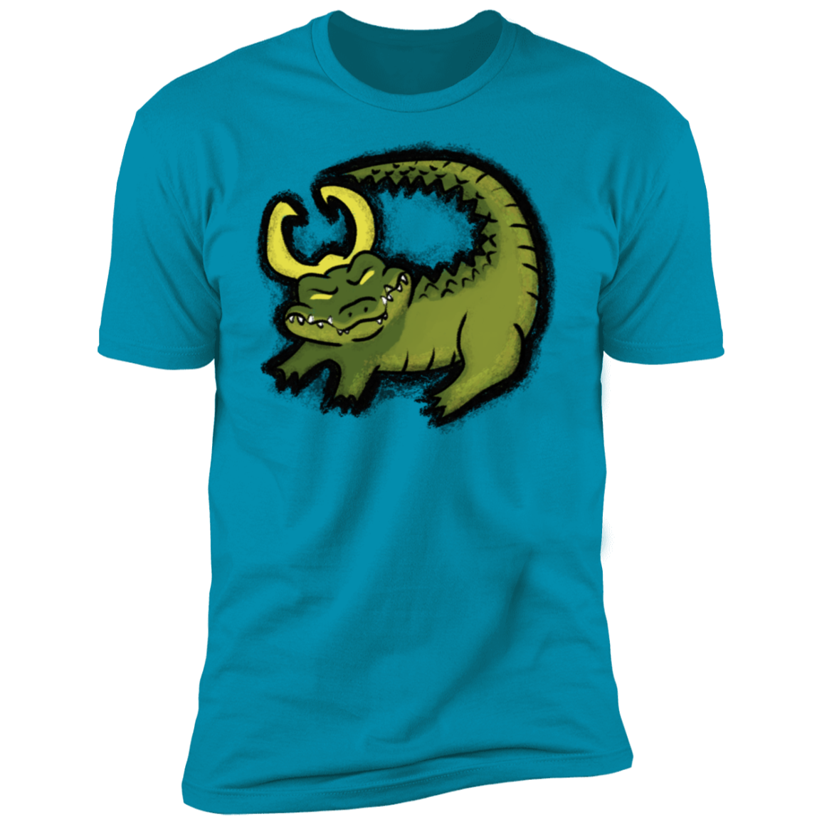 The King Alligator Men's Premium T-Shirt