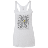Big Daddy Plan Women's Triblend Racerback Tank