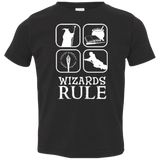 Wizards Rule Toddler Premium T-Shirt
