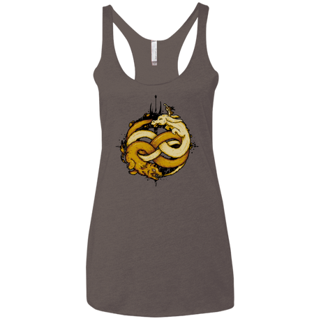 NEVERENDING FIGHT Women's Triblend Racerback Tank