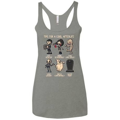 Cool Afterlife Women's Triblend Racerback Tank