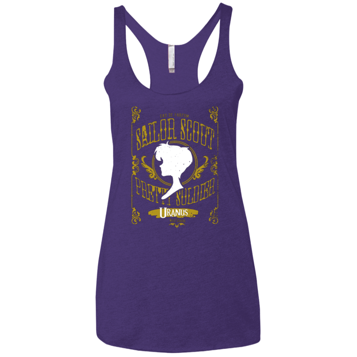 Uranus Women's Triblend Racerback Tank
