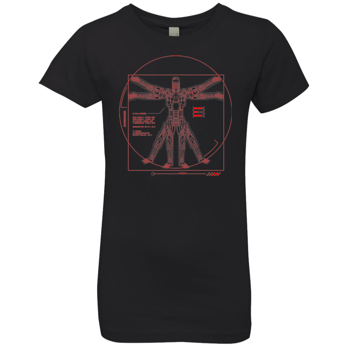 Vitrubian Terminator Girls Premium T-Shirt