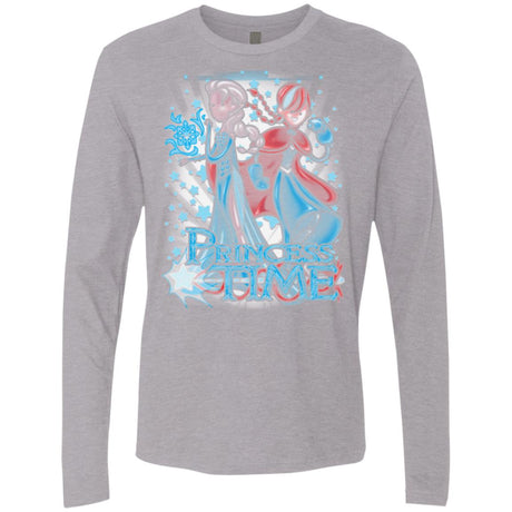 Princess Time Elsa Anna Men's Premium Long Sleeve