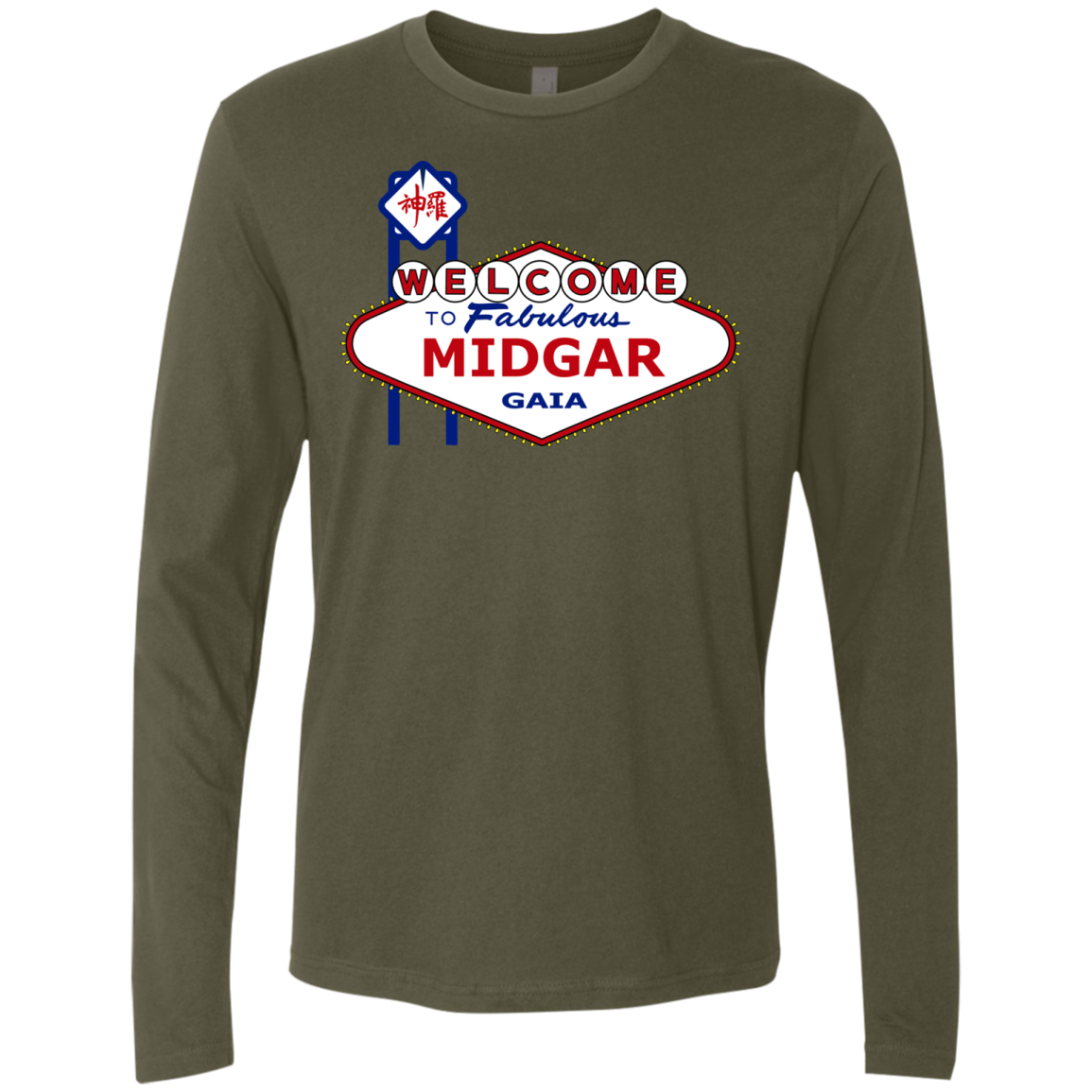 Viva Midgar Men's Premium Long Sleeve