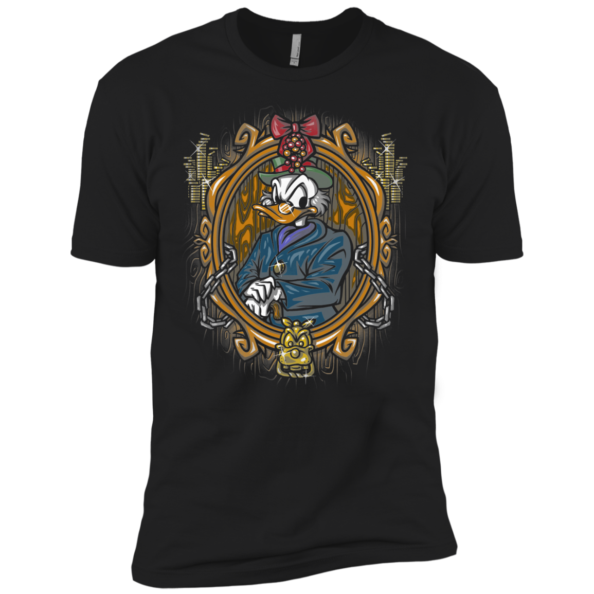 Mickeys Christmas Carol Scrooge Men's Premium T-Shirt