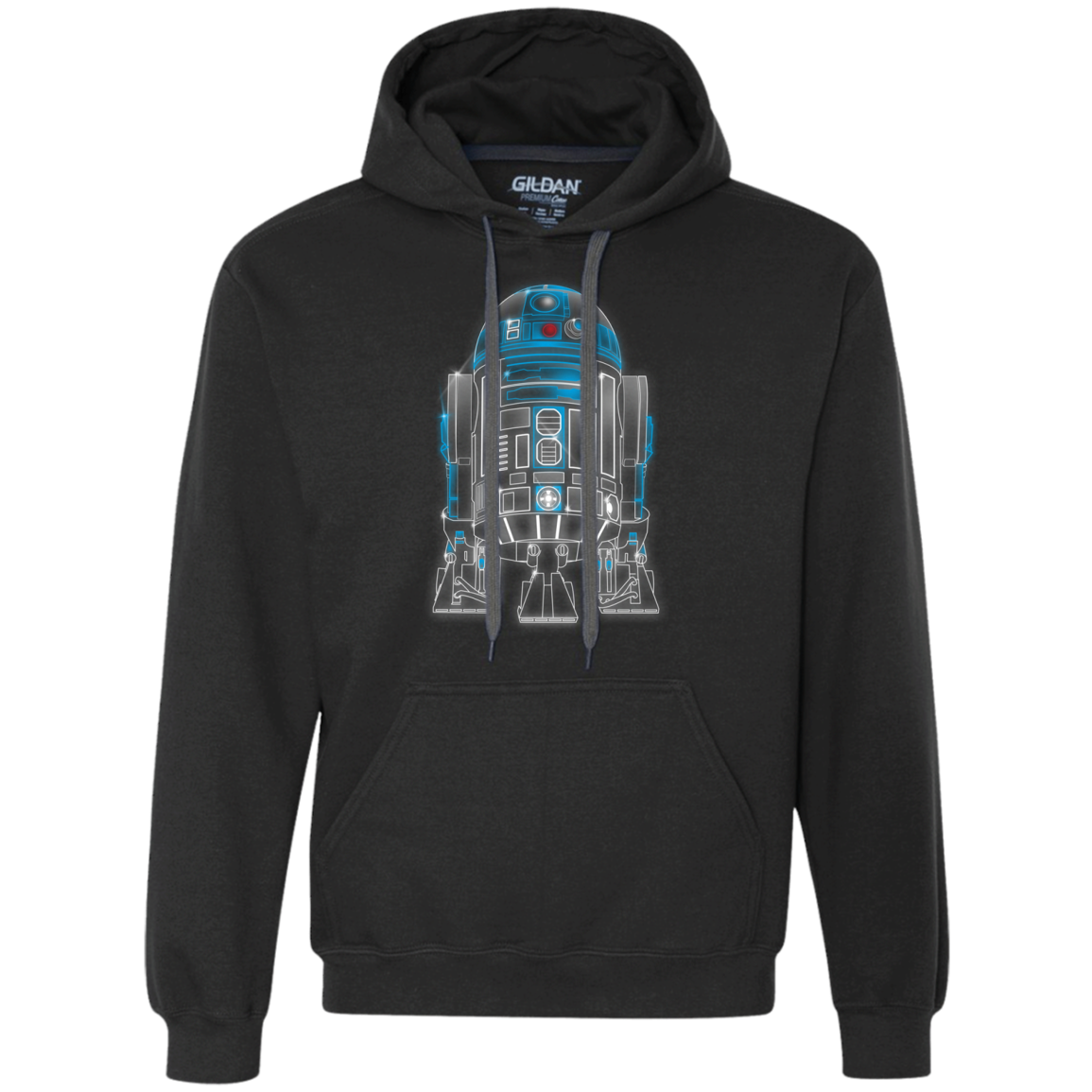 Neon Droid Premium Fleece Hoodie