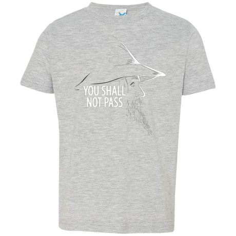 YOU SHALL NOT PASS (2) Toddler Premium T-Shirt