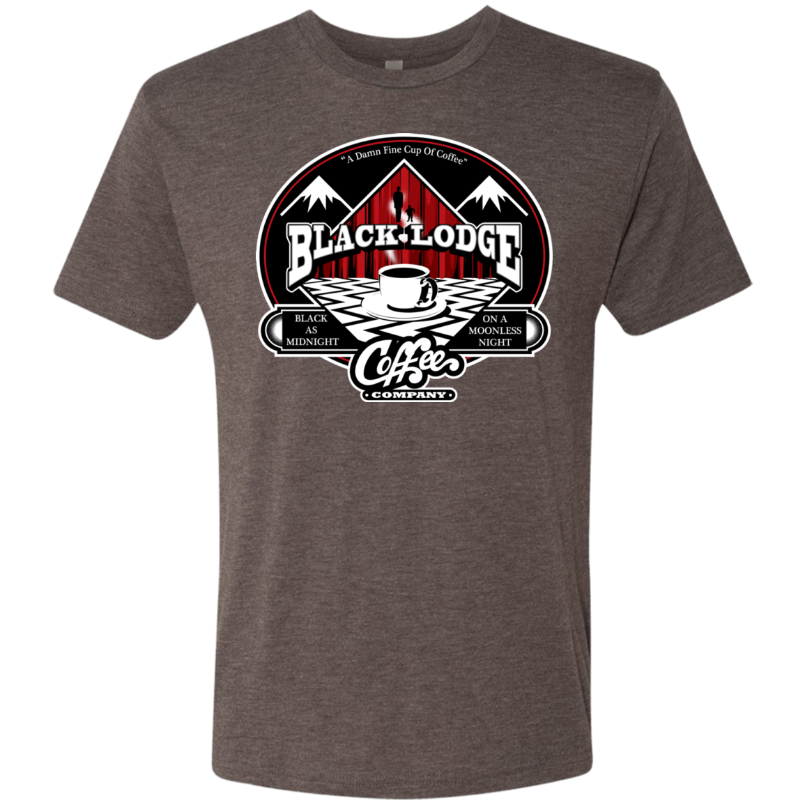 Black Lodge Coffee Company Men's Triblend T-Shirt