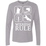 Wizards Rule Men's Premium Long Sleeve