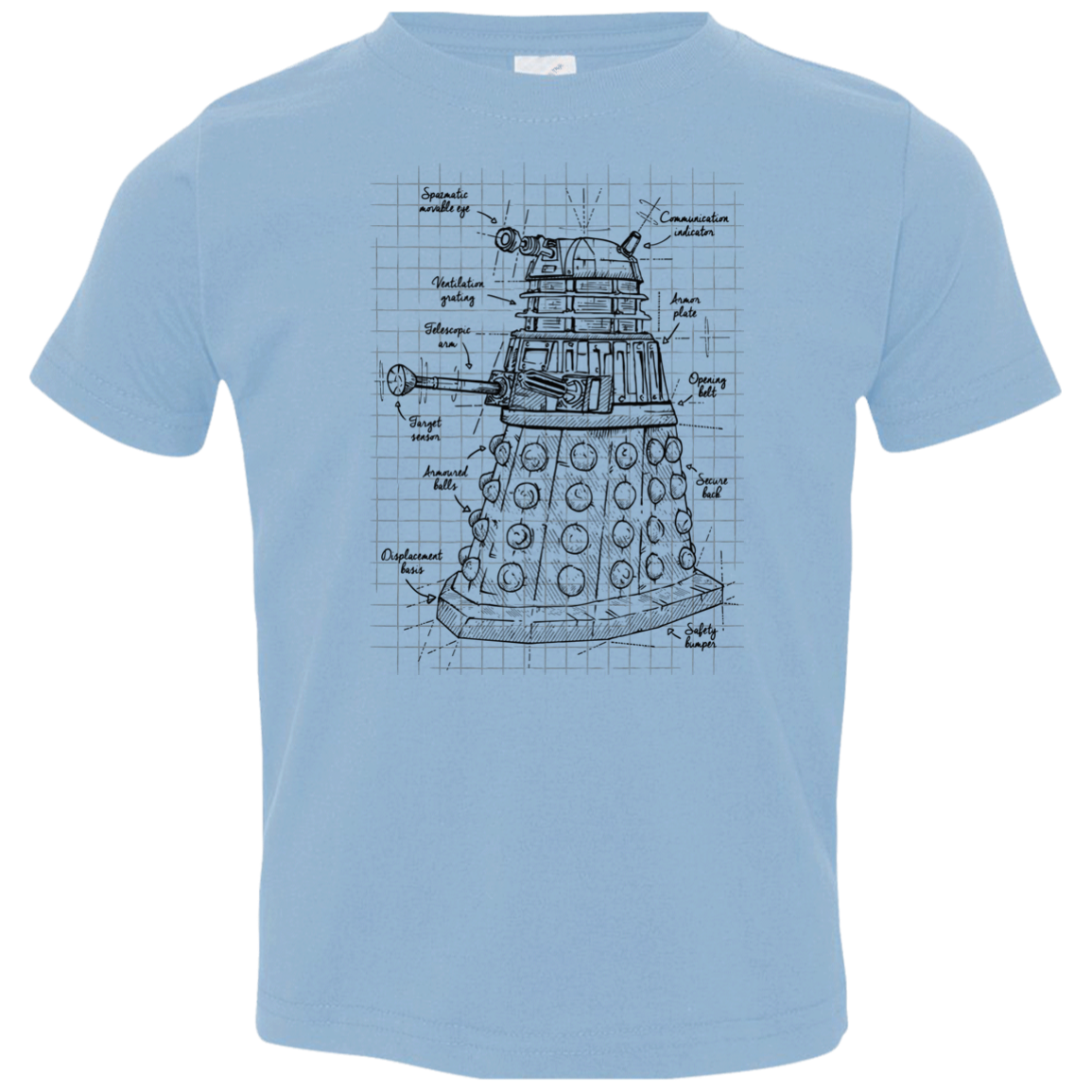 Dalek Plan Toddler Premium T-Shirt